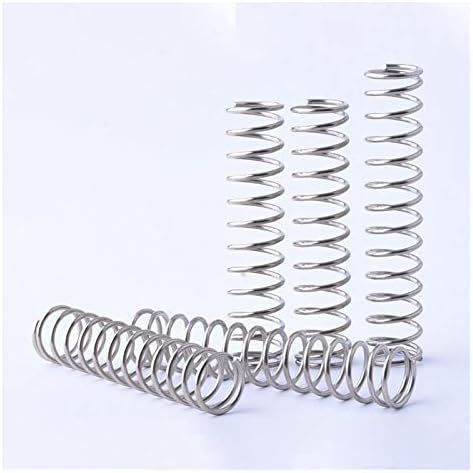 As molas de compressão são adequadas para a maioria dos reparos I Diâmetro do fio 0,3mm Mola de compressão Spring Aço inoxidável Diâmetro externo da mola de 6 mm 5mm-50mm