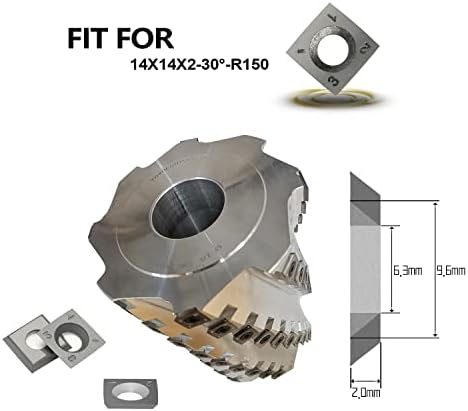 Substituição de facas quadradas de carboneto de 14 mm de 14 mm de 14 mm