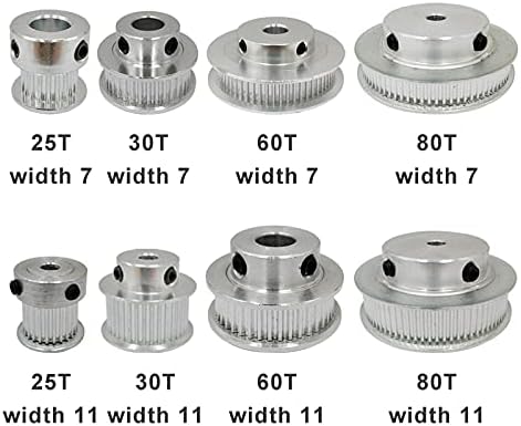 Wys-Chilun, GT2-48 Dentes Polia Bore 5/6/6.35/7/8/10/22 mm Polia de forma de bf Combinação com largura 6/10 mm GT2-Timing