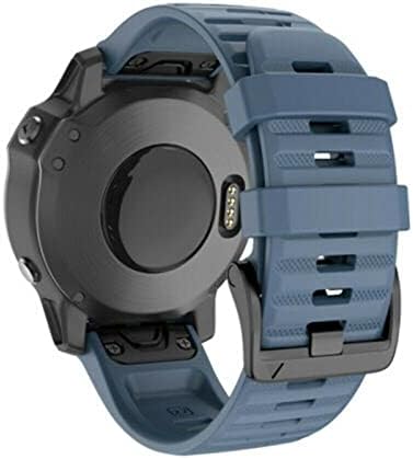 Cysue 26 20 22mm Silicone Retwan Watch Band Strap for Garmin Fenix ​​7x 6x Watch EasyFit Strap Strap