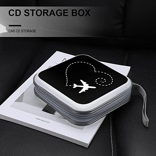 Avião CELE CD CAT CE CASA PLÁSTICA DVD SOTOR DE ARMANIZADOR PORTÁVEL DE ARMÓRCIO PORTÁVEL PARA VIAGEM DE CASA DE CARRO