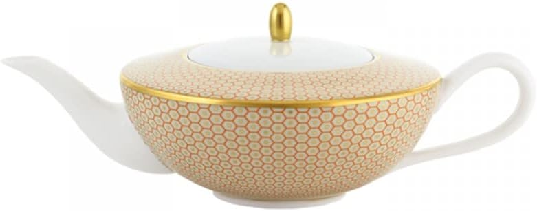 Raynaud Limoges Raynaud Tresor Tea pote de chá laranja / cafeteira Tre3172O