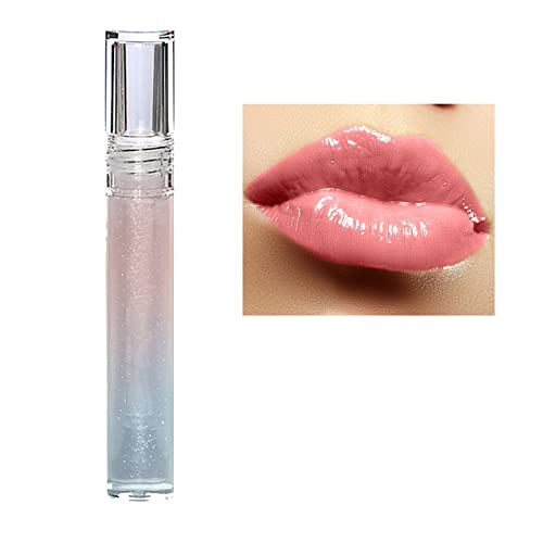 WGUST mini leite de maquiagem de leite e bochecha de veludo líquido batom líquido Cosméticos clássicos à prova d'água clássica Longa Longa Pacotes de Lip Lip Gloss de 3,2 ml de brilho labial de 100