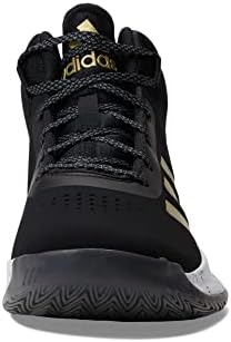 Adidas Cruze EM Up 5 Basketball Sapath, Black/Gold Metallic/White, 1 Usisex Little_kid