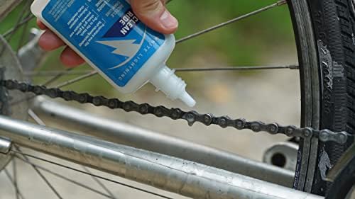 Lightning White Limpo Ride o lubrificante original da cadeia de bicicletas de cera autolimpante