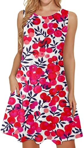 Verão feminino sexy sexy vestido floral estampa floral redonda saia de praia de praia com vestido de bolso bainha