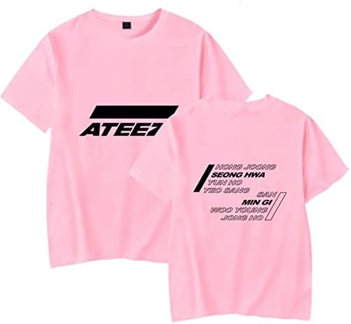 Chairay Kpop Ateez Album Treasure Shirt Wooyoung San Mingi Yeosang Tshirt Unisex Summer Tee Tops