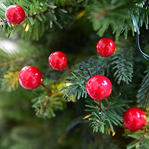 Yumuo Mini Christmas Tree, mesa de Natal Artificial Pine Tree com suporte de plástico e LED, para a decoração de festa com tema de