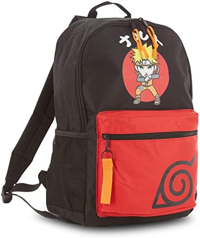 Naruto Tokidoki Shippuden Allover Backpack - Sakura, Kakashi ,, e Sasuke Bookbag - Tokidoki Shippuden Knapsack para todos