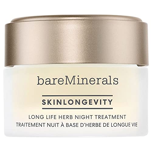Bareminerals Escentuais Skinlongevity Life Life Herb Night Treatment, 1,7 fl oz