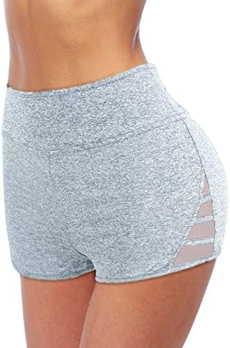 Honprad Swim Shorts para Mulheres Morça de Auais Plus Surfras de ioga Mulheres High Caists Fitness Shorts de corrida