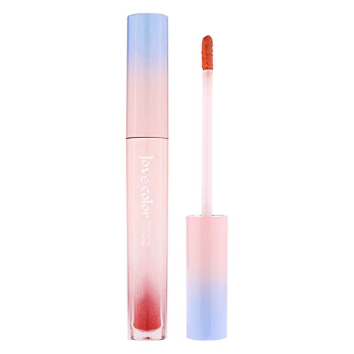 Inglês Chestnut Stain Water Gligh Glaze Lip Lip Lip Gloss Blomstick Hidratante Não é fácil de desaparecer não é fácil de enfiar o copo de copo o estojo