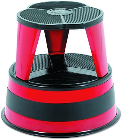 Cramer 100143 KIK-STEP AÇO DO BATOL, CAP 350 LB, 16 DIâmetro x 14 1/4 H, vermelho