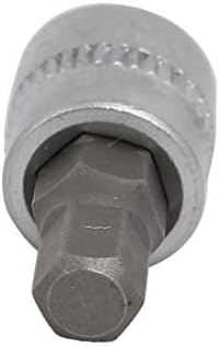 Novo Lon0167 de 38 mm de comprimento H5 Hex Bit eficácia confiável Adaptador quadrado de 1/4 de polegada 2pcs