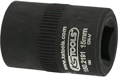 KS Tools 150.2191 Soquete especial de pinça de freio de 3/8 polegadas 15 mm, cor, 3/8 Zoll