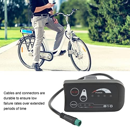 LED de bicicleta elétrica Folosafenar, LED de bicicleta elétrica Exibir taxas de falhas baixas instalação fácil portátil para