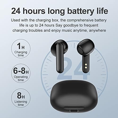 Hoseili 2023New EditionBluetooth fones de ouvido Bluetooth 5.2 Earónos sem fio In-ear ， LED Power Display IPX7 Banda