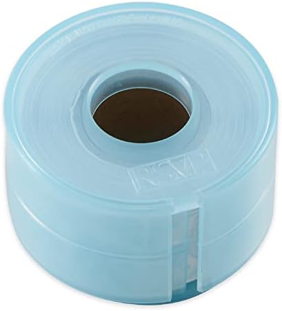 RSVP International Freezer Retingels com dispensador de plástico convencional, 100 contagem, 2,25x1.25 , Snowflake