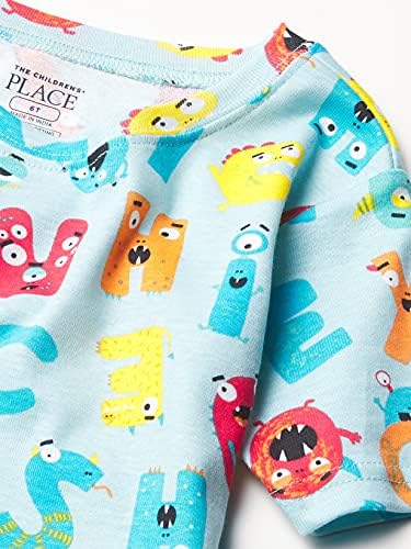 A casa infantil Baby e a criança garotos dino Snug Fit Pijamas de algodão