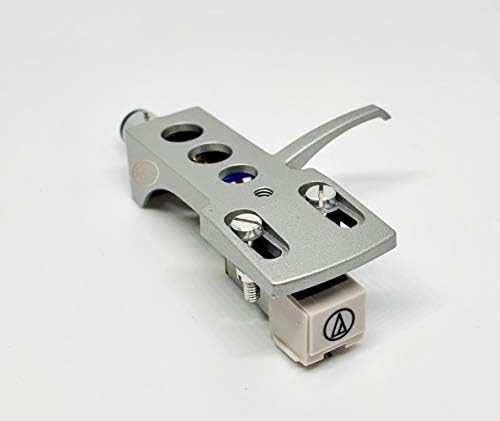 Silver Headshell, Mount, AT3600 Cartucho e caneta cônica, agulha para Stanton T 50, T 52, T 55 USB, T 60, T 62, T