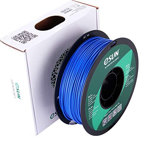 esun 3mm Blue PL Pla Pro 3D Filamento 1kg Spool, diâmetro real 2,85 mm +/- 0,05mm, azul,