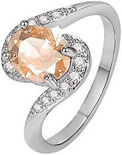 2023 New noivado Round Cut Zircon Zircões A anéis de casamento de mulheres anéis de jóias para mulher anel de diamante