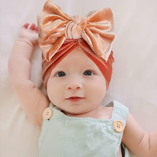 Baby Turban Baby Girl Girl Top Knot Recém -nascido Hospital Hospital Cabeça Brinquela Capinho Infantil