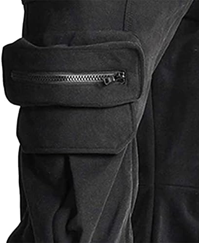 Luxuoso dois capuzes de emenda de peças de peças de couro conjunto sólido de bolso casual masculino masculino fatos de chuva para homens caçando homens caçando