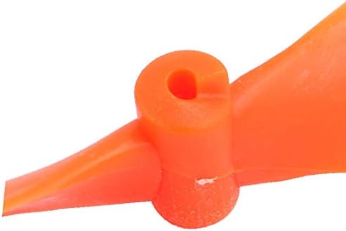 X-DREE RC Modelo Vane Aircraft Hélice Flight Prop CW CCW 12 Orange (RC Modelo Vane Avión Propulsor CW CCW 12 '' Naranja