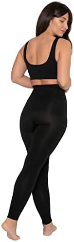 Conturve Alta de cintura média Shapewear Shapewear Leggings para mulheres