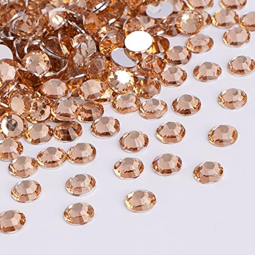 Champagne Rhinestones 2000pcs Gemas de unhas lanternas de unhas strass para unhas para unhas artesanato de maquiagem,