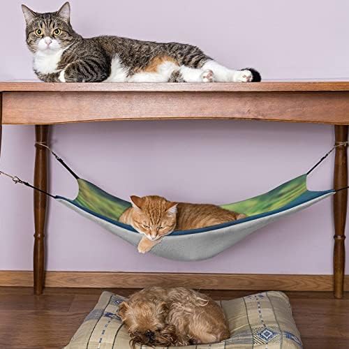 Hammock Brown Horse Cat Brown Cama de dormir com tiras ajustáveis ​​e ganchos de metal 16,9 x13