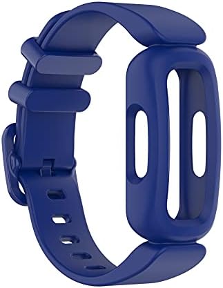 Banda de silicone esportivo compatível com faixas de substituição Fitbit Ace 3 para crianças, relógio à prova de suor compatível com Fitbit ACE 3/Inspire 2 para meninas e meninos