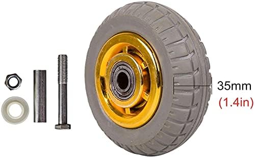 GMLSD rodas de rodízio, 4pcsNoTerers Industrial Wheels Industrialor Wheels 360 ° Rodas de transporte giro