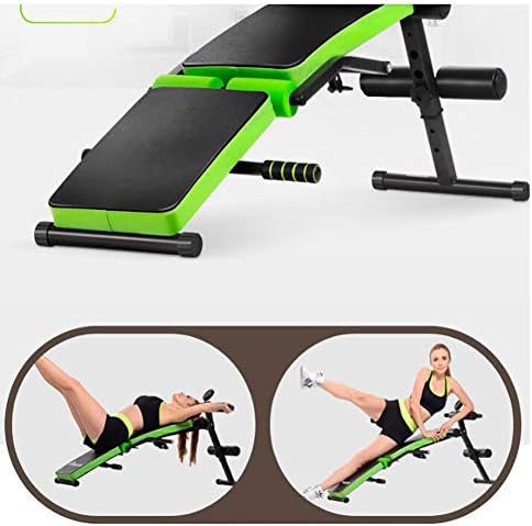 Banco de peso ajustável Topyl Inclination Decline Flat Fly Peso Pressione Fitness Multi-Purpose Fast para ginásio em casa,