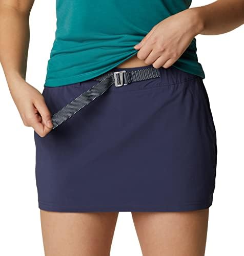 Columbia Women's Pleasant Creek Skort, noturno, médio