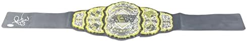Ruby Soho assinou o cinturão do Campeonato PSA/DNA AEW NXT Wrestling autografado - vestes de luta livre autografadas, troncos