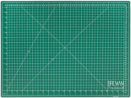 Breman Precision Auto -cicatrização tapete de corte 18x24 polegadas - tapetes de corte rotativos para artesanato - Ótima tábua