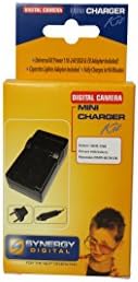 Synergy Digital Camera Battery Charger, compatível com Câmera Digital Panasonic Lumix GH3, plugue dobrável de 110/220V com adaptadores de carro e UE, para panasonic dmw-blf19 bateria