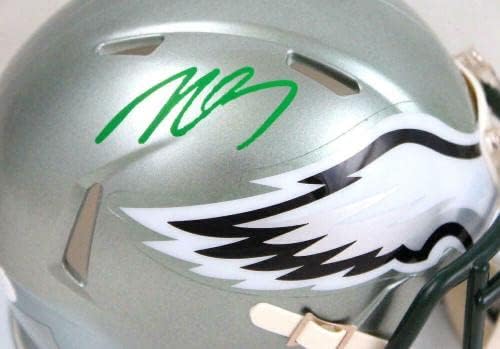 Michael Vick autografou as Eagles Flash Speed ​​Mini Capace