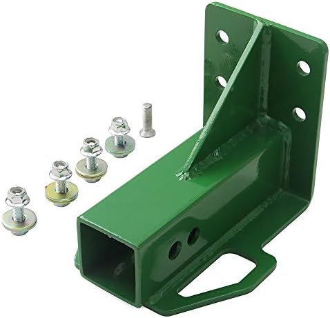 Elitewill Lawn Mower Garden Tractor Trailer Hitch Receptor TRANSHELA VERDE VERDE COMPATÍVEL COM John Deere Deer