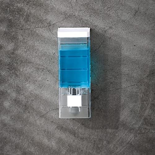 Ｋｌｋｃｍｓ Pressione a mão Pressionador de shampoo Distribuidor de sabão Montagem de parede Janela visual quantitativa Distribuidor