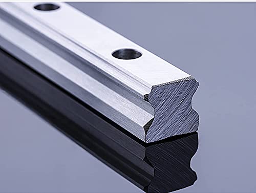 Mssoomm 15mm Hgw15 Kit de trilho linear quadrado CNC 2PCS HGW15-116,14 polegada / 2950mm +4pcs Hgw15 - Caneta do tipo flange do tipo de carro deslizante linear Bloco linear Rail Rail Set para impressora 3D e projeto DIY Projeto