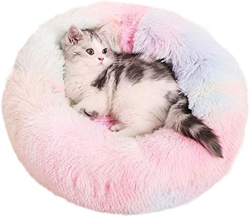 Ninhada de gato de estimação ZZK, maca de canil de lixo, almofada de círculo grossa, gato de tape