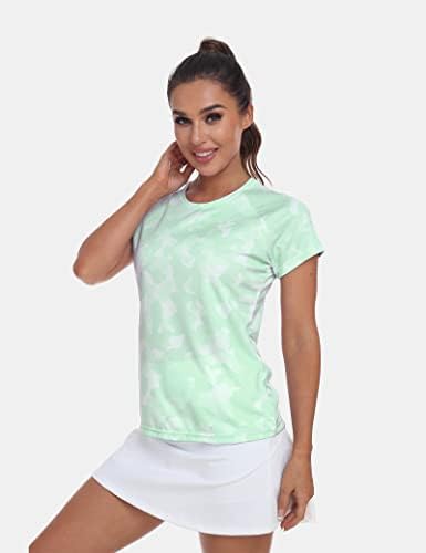 T-shirt de manga curta feminina Celdelin executa