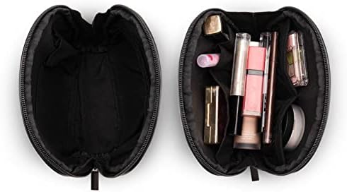 Bolsas de cosméticos para mulheres, bolsas de bolsas de maquiagem de maquiagem Bolsa de maquiagem Meninas, linhas de ondulação
