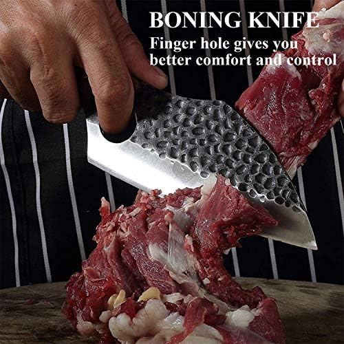 Dragon Riot Outdoor Chef Boning Knife Camping BBQ Knife Kitchen Cleaver Knive para coleta de presentes