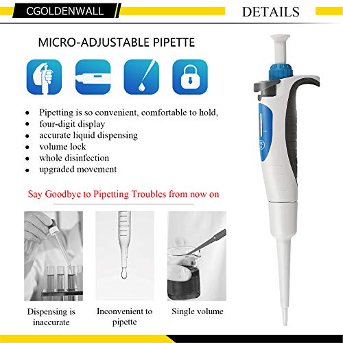 Manual de micropipette do laboratório CGoldenwall