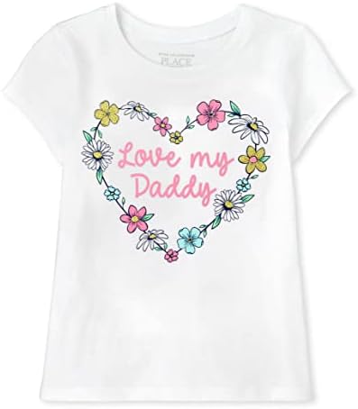 A camiseta gráfica do Baby e Criandler Girls da casa infantil