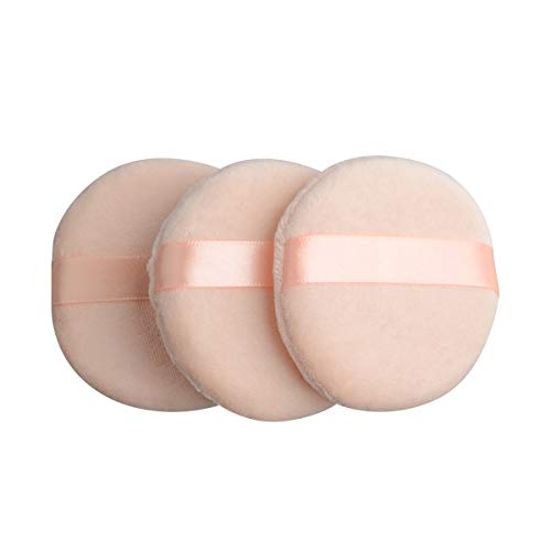 ADECCO LLC 3PCS Cosmético Poff Puff Cleaning Foundation Sponge Foundation para maquiagem de face